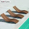 Luxury Modern Teak Sun Lounger Outdoor Pool Furniture Durable Eco-Friendly Living Room Beach Leisure