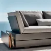 Luxury Outdoor Patio Sectional Set Aluminium Frame-Modern Design Waterproof Eco-Friendly for Hotel Garden Courtyard Park Use