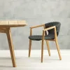 Luxury Solid Teak Wood Dining Table Chairs Set-Modern Design Waterproof Durable Outdoor Furniture for Hotels Villas-Wholesale