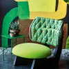 Luxury Teak Wood Rope Weaving Garden Sofa Set Outdoor Furniture for Hotel Courtyard Park Apartment Use