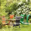 Modern All-weather Outdoor Furniture Villa Colorful Sofa Set Private Garden Courtyard Rope Woven Sofa