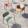 Modern Design Comfortable Waterproof Durable Metal Rocking Garden Dining Table and Chair Set for Outdoor Use