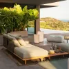 Modern Design Hotel Villa Outdoor Sectional Garden Sofa Set for Balcony Courtyard Patio