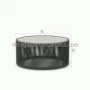 Modern Durable Hotel Lounger Aluminum Frame Rattan Outdoor Sunbed Villa Terrace Park Pool Garden Lounge Chair Furniture