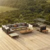 Modern Eco-Friendly Waterproof Rattan Outdoor Leisure Sofa Set for Apartment Courtyard Villa Balcony Garden Park High Quality
