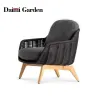 Modern European Style Villa Garden Sofa Set with Aluminum Frame Durable Waterproof Outdoor Furniture for Hotel Living Room