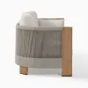 Modern Garden Teak Sofa Set Hotel Luxury Outdoor Furniture Modular Cushion Couch Outdoor Lounge Patio Furniture Garden Sofa Set