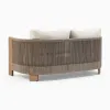 Modern Garden Teak Sofa Set Hotel Luxury Outdoor Furniture Modular Cushion Couch Outdoor Lounge Patio Furniture Garden Sofa Set