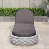 Modern Hotel Pool Outdoor Furniture Beach Villa Park Balcony Living Room Eco-Friendly Durable Rope Sun Loungers