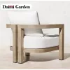 Modern Lounge Sofa Set Durable Teak Outdoor Furniture Eco-Friendly Waterproof Rust Proof for Villa Apartment Hotel Courtyards