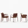 Modern Luxury Comfortable Waterproof Durable Aluminum Outdoor Furniture Patio Chair Table Set for Garden Dining