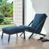 Modern Minimalist Garden Sofa Set Outdoor Furniture for Hotel and Park Use Waterproof Wood Design