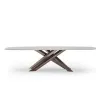 Modern Nordic Outdoor Dining Table Rattan Chairs Light Luxury Durable Waterproof Balcony Courtyard Garden Furniture Leisure