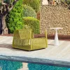 Modern Outdoor Aluminum Sofa Coffee Table Set for Hotel Villa Balcony Courtyard Rain Sun Protection Eco-Friendly Leisure