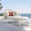 Modern Outdoor Woven Vine Sofa and Dining Table Set Wicker Furniture for Hotels Gardens Courtyards Parks