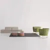 Modern Patio Outside Relaxing Sofa Set Luxury Garden Aluminum Outdoor Furniture Rattan Sofa Set All Weather Sofa