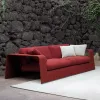 Modern Patio Outside Relaxing Sofa Set Luxury Garden Aluminum Outdoor Furniture Rattan Sofa Set All Weather Sofa