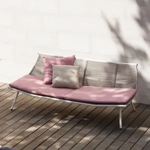 Modern Rattan Durable Woven Waterproof Outdoor Leisure Table and Chair Set with Chaise Lounge for Hotel Courtyard Relaxation
