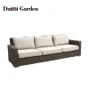 Modern Rattan Garden Sofa Set Waterproof Eco-Friendly Durable Outdoor Furniture for Park Hotel Villa Apartment Courtyard Use