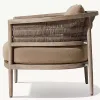 Modern Solid Wood Garden Sofa Set Waterproof Durable Eco-Friendly Movable for Hotel Park Courtyard Villa Outdoor Use