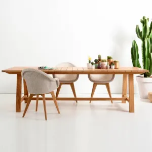 Modern Waterproof Comfortable Rocking Teak Wicker Patio Garden Outdoor Set Dinner Chair for Restaurants