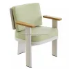 Nordic Modern Durable Teak Wood Outdoor Furniture Garden Sets Hotel Courtyard Villa Leisure Dining Table Chair Combination