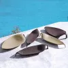 Outdoor Aluminum Lounge Bed Rattan Sunbed and Daybed Patio Furniture Poolside Furniture for Sunbathing