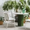 Outdoor Courtyard Balcony Aluminum Alloy Rope Woven Sofa Set Villa Garden Furniture for Hotel Park Use Durable Waterproof