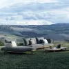 Outdoor Courtyard Waterproof Teak Rattan Sofa Set-Modern Design Eco-Friendly for Hotel Villa Park Use