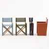Outdoor Dining Hotel Use Chairs Table Portable Folding Collapsible Waterproof Rocking Customized Modern PE Luxury Patio Garden