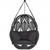 Outdoor Furniture Patio Garden Balcony Swing Chair Hammock Rattan Leaf Basket Swing Hanging Cushion Chair for Balcony Bedroom