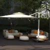 Outdoor Teak Solid Wood Sofa Set Garden Combination Leisure Villa Balcony Waterproof Sunscreen Hotel Use