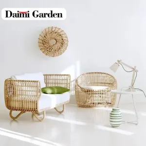 Rattan Sofa Set Modern Outdoor Garden Villa Hotel Courtyard Balcony Park Waterproof Eco-Friendly High Quality