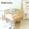 Rattan Sofa Set Modern Outdoor Garden Villa Hotel Courtyard Balcony Park Waterproof Eco-Friendly High Quality