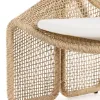 Rattan Sofa Set Modern Waterproof Outdoor Furniture for Hotel Park Garden Courtyard Balcony Three-piece Combination