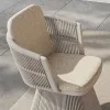 Teak Armchair Garden Restaurant Luxury Outdoor Comfortable Waterproof Modern Wooden Table
