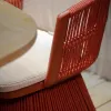 Teak Armchair Garden Restaurant Luxury Outdoor Comfortable Waterproof Modern Wooden Table