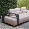 Waterproof Modern Apartment Courtyard Park Set Outdoor Sofa with Waterproof Cushions for Garden Balcony Patio Hotel Sectional