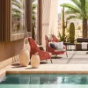 Whole House Customization Metal Garden Sofa Sets for Park Apartment Use Modern Outdoor Leisure Furniture Durable Eco-Friendly