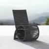 Wholesale Modern Luxury Eco-Friendly Durable Weather Resistant Washable Outdoor Sofa Set PE Wicker Rattan Waterproof Courtyard
