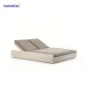 Aluminium Frame Powder Coating wicker Chaise Lounge Premium Reclining Lounger for Hotel Villa High Demand outdoor Furniture