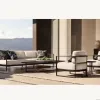 Aluminum Alloy Sofa Set Outdoor Waterproof Quick-Dry Cushions Rust Proof Washable Durable Eco-Friendly Hotel Courtyard