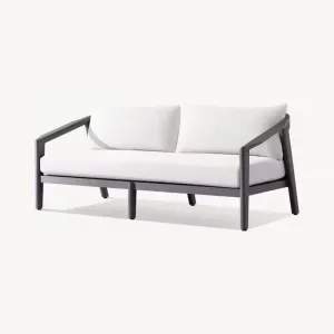 Contemporary Garden Rattan Braided Rope Restaurant Aluminum Alloy Outdoor Furniture Dining Set Waterproof Cushion