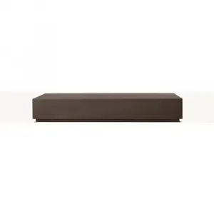 Durable Modern Eco-Friendly Aluminum Alloy Outdoor Coffee Table-Rust-Proof Weather-Resistant for Sports Fields and Parks