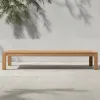 Eco-Friendly Waterproof Sunneda Modern Design Luxury Contemporary Vigo Collection Outdoor Furniture Solid Teak Coffee Table