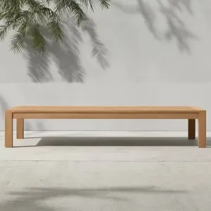 Eco-Friendly Waterproof Sunneda Modern Design Luxury Contemporary Vigo Collection Outdoor Furniture Solid Teak Coffee Table