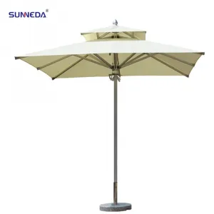 High Commercial Patio umbrella Grade Hand Crank Outdoor Parasol Garden Umbrella for Sale