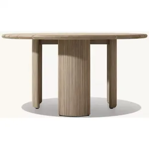 Modern Design Teak Wood Square Table Chair Set Stackable Waterproof Features for Outdoor Patio Garden Factory Price