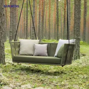 Leisure Outdoor Chair Frame in Aluminum Garden Chairs for Outdoor Courtyard and Hotel Elegant Garden Yard Furniture