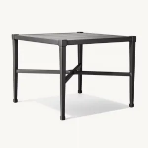 Modern Durable Aluminum Alloy Coffee Table Lightweight Outdoor Patio Leisure Furniture for Hotel Stylish Metal Garden Coffee